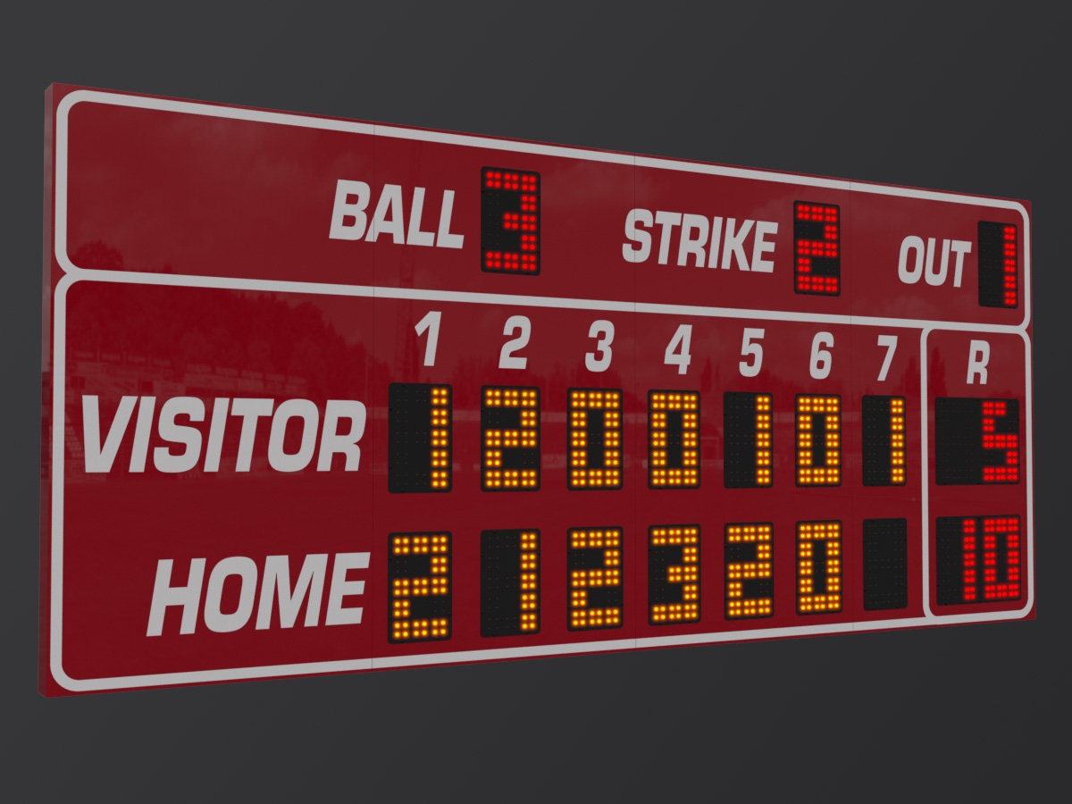 Watchfire Baseball Softball Scoreboard WF-BA-9916