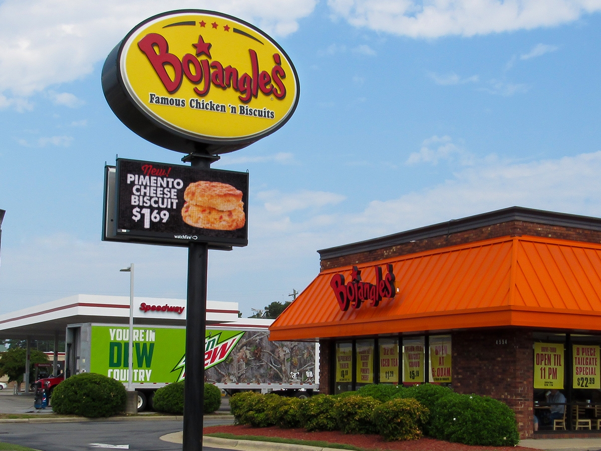 Bojangles; 10mm, 3'5" x 6'3", Fayetteville, NC