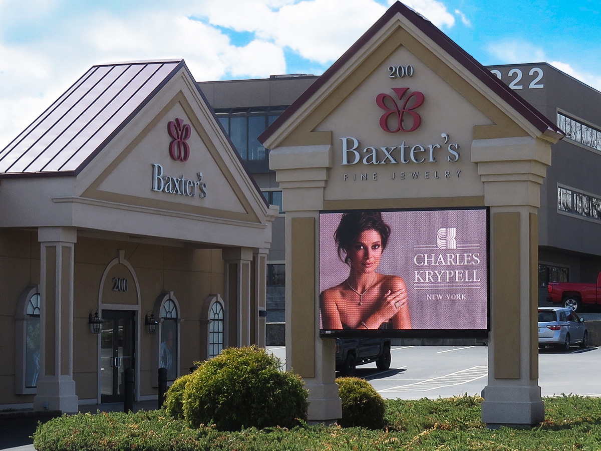 Baxter's Fine Jewelry; 10mm, 4'5" x 6', Warwick, RI