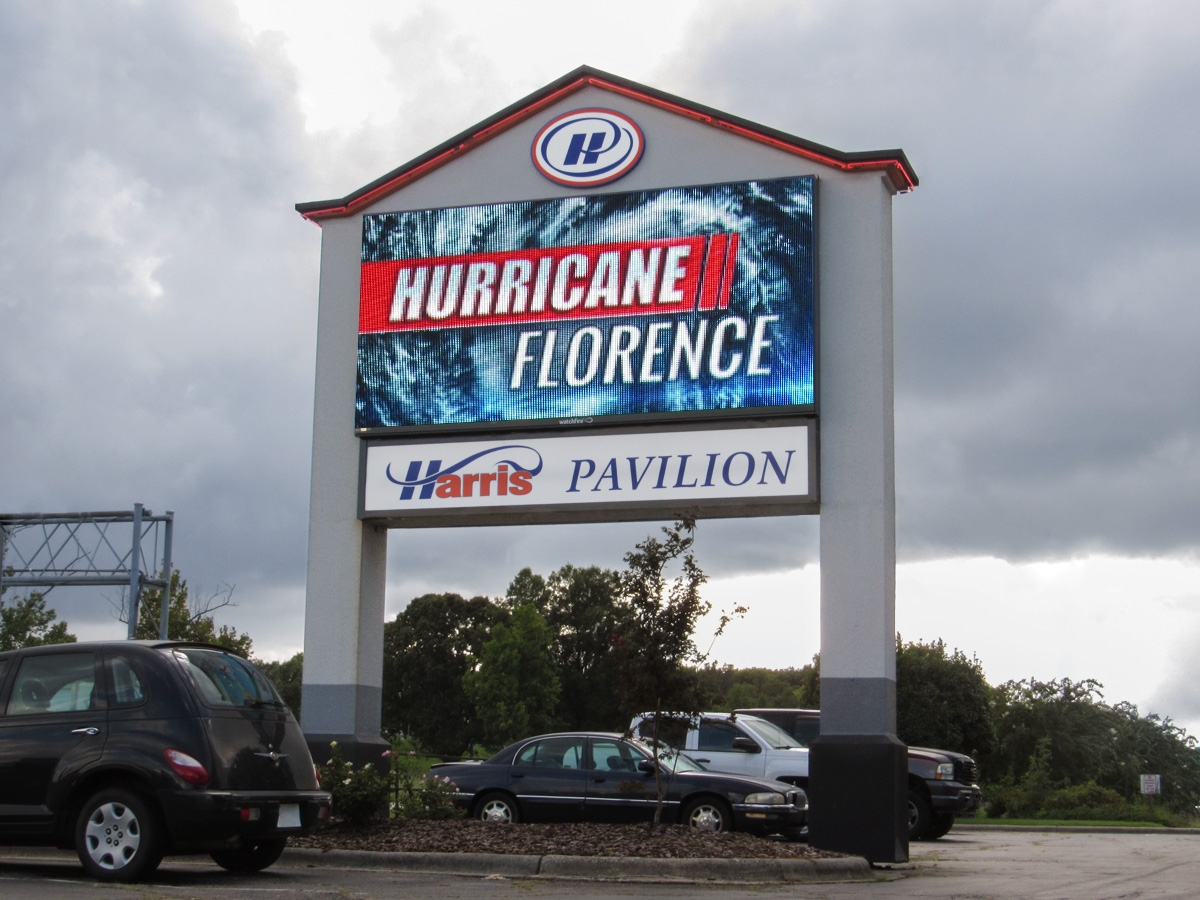 Harris Entertainment Pavilion; 16mm, 7'5" x 15', Greensboro, NC