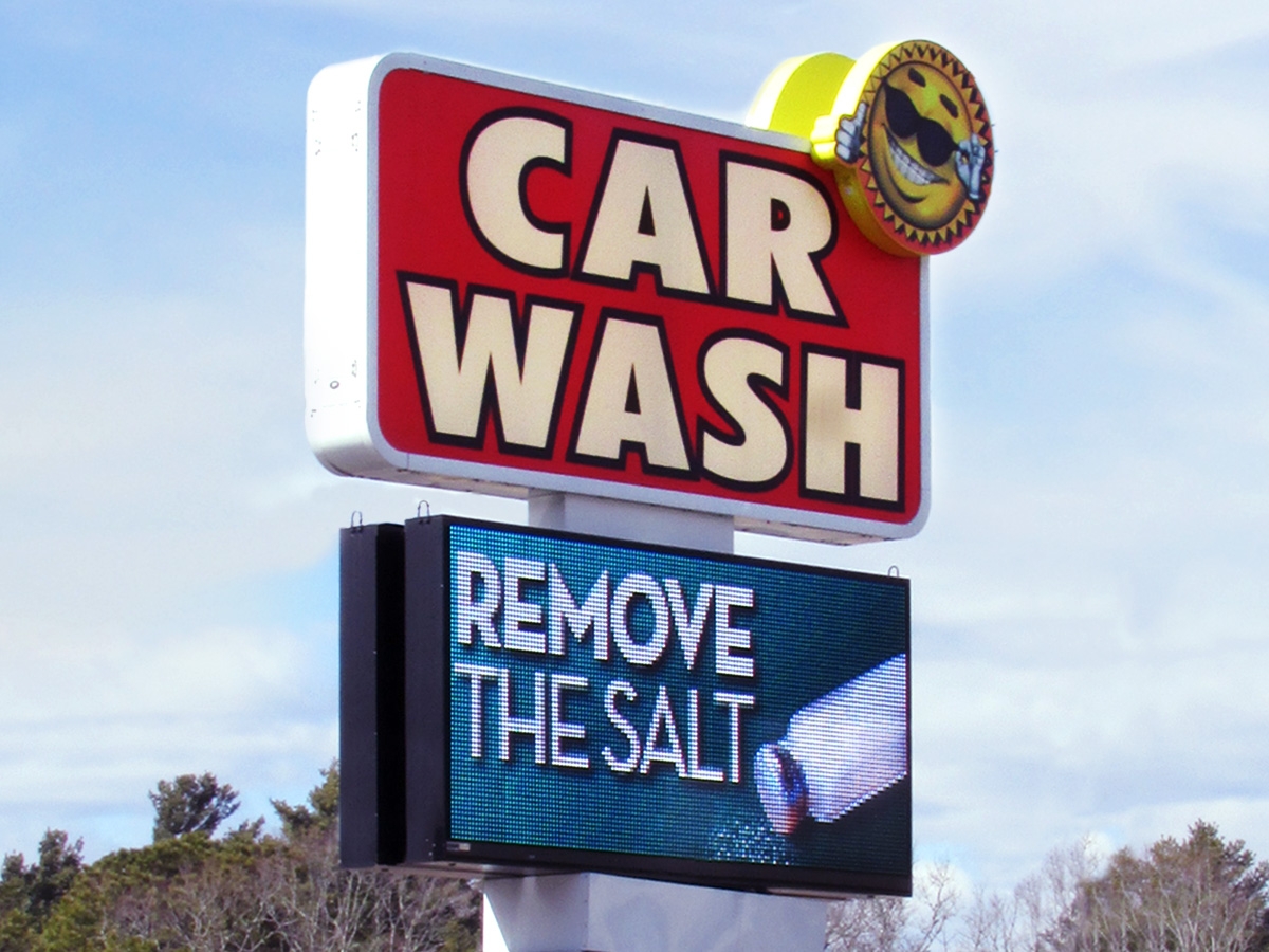 Sonny's Car Wash; 19mm, 4'5" x 9', Onset MA