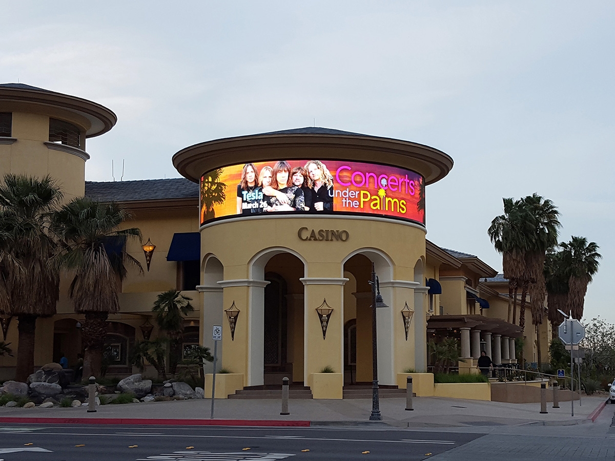 Spa Resort Casino; 10mm, 7'5" x 54' Radius, Palm Springs, CA