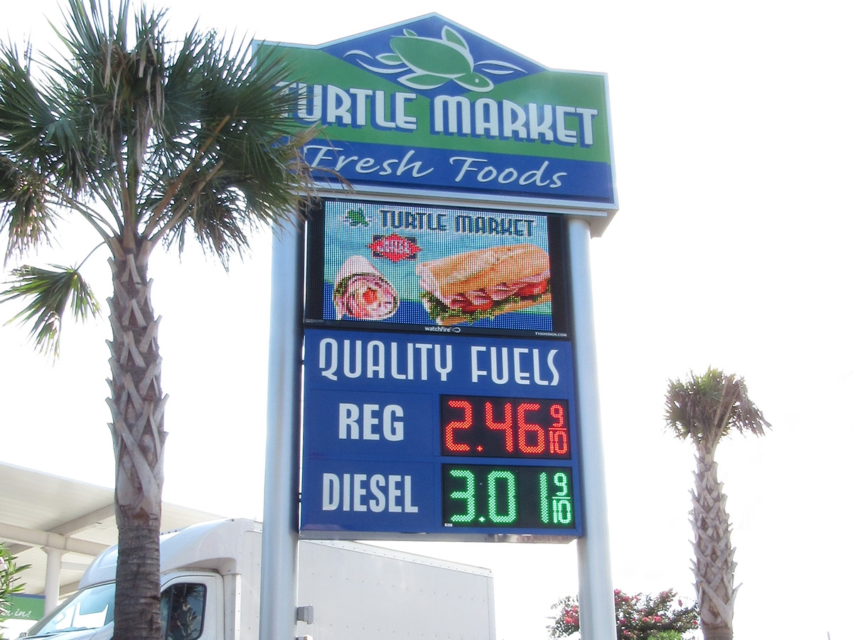 Turtle Market; 19mm, 4'5" x 8'3", North Myrtle Beach, SC