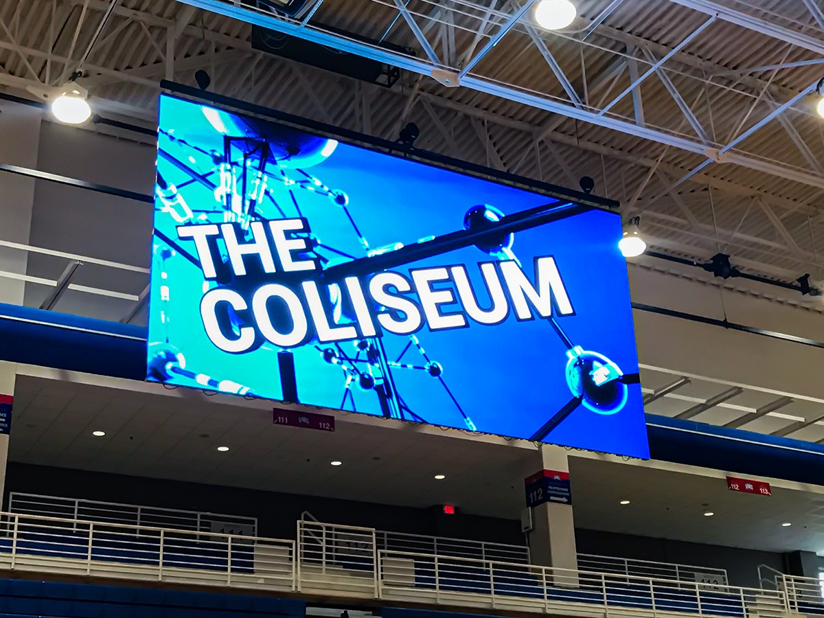 The Coliseum at University of West Georgia; Indoor 5.9mm