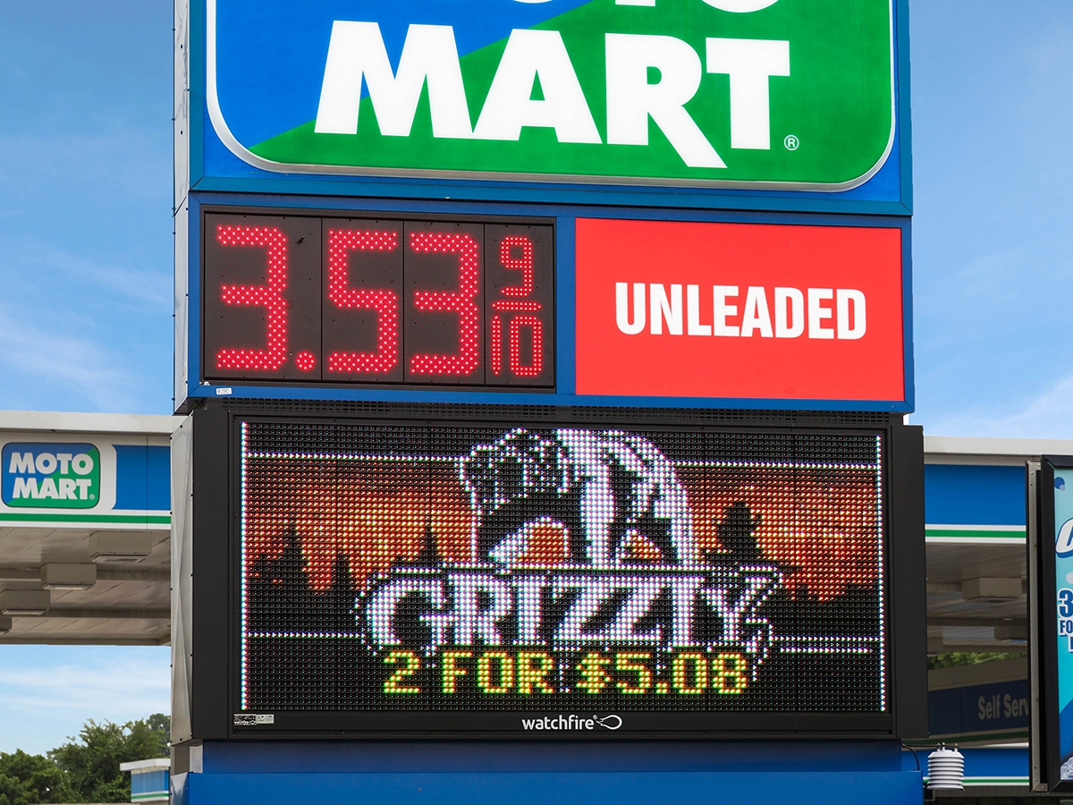 LED Signs are Tools for Convenience Store Growth | Watchfire Signs