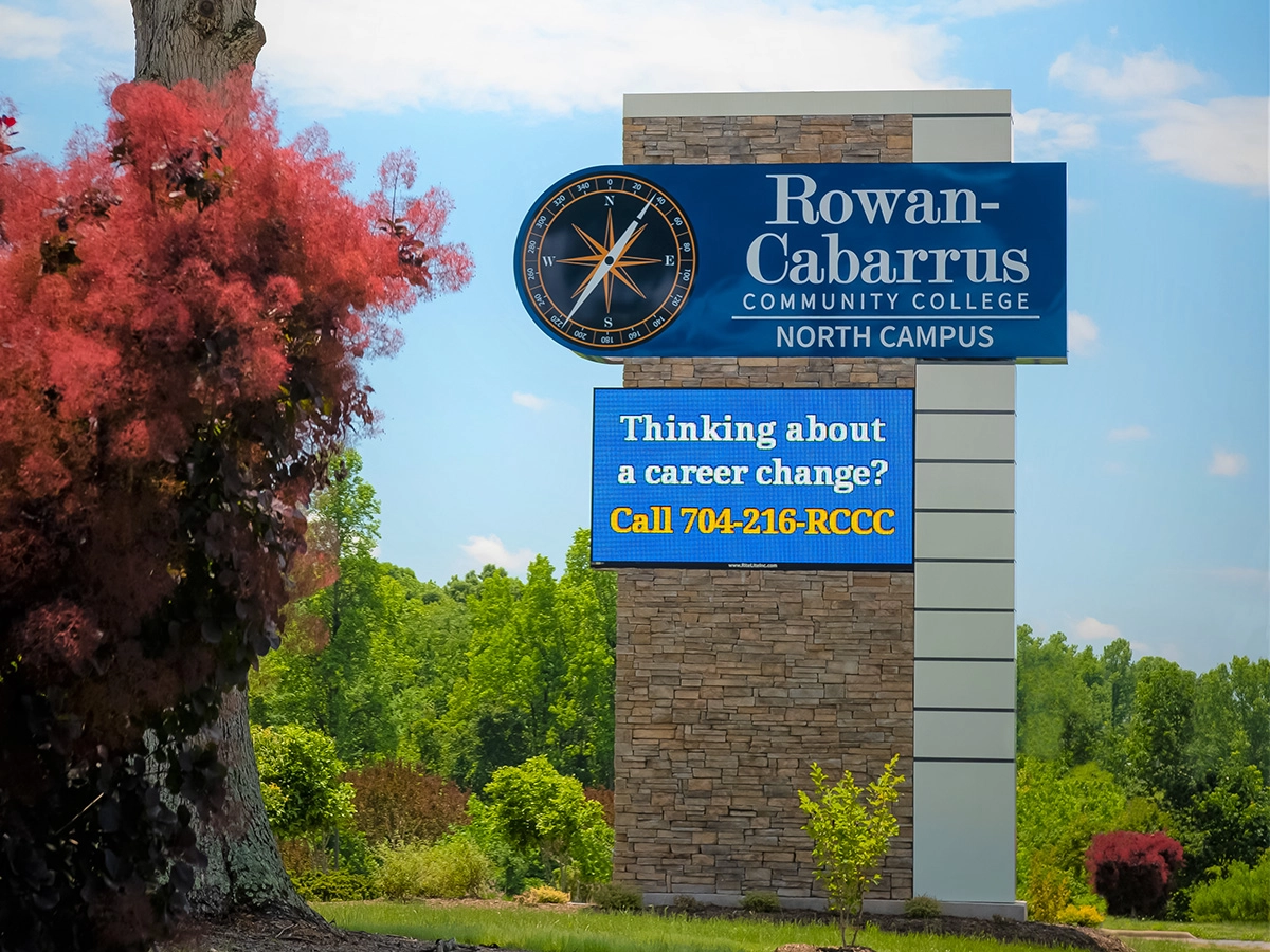 RowanCabarrus Community College Watchfire Signs