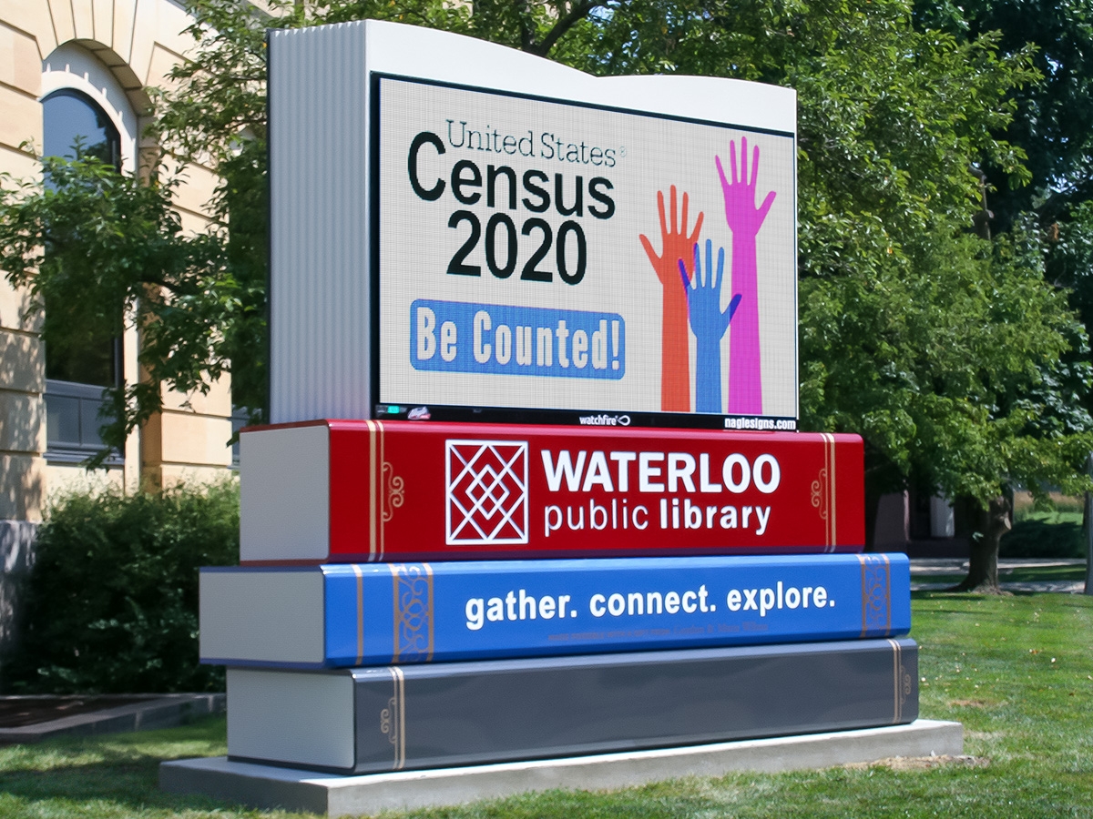 Waterloo Public Library | Watchfire Signs